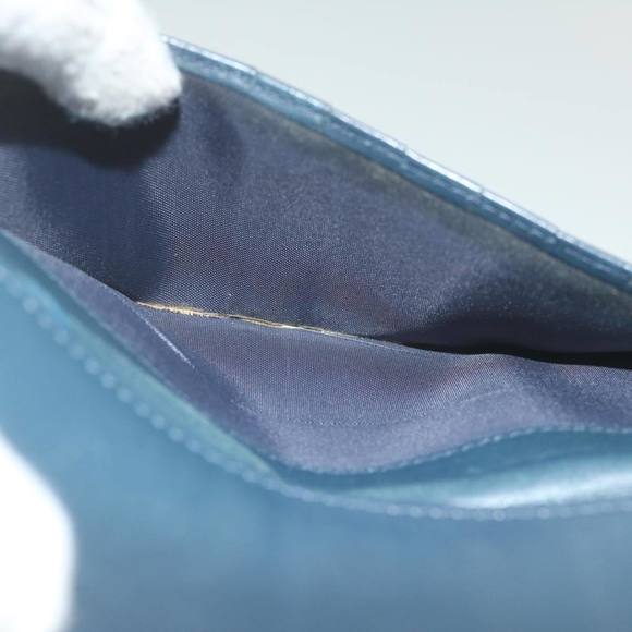 Christian Dior Trotter Canvas Long Wallet Navy Auth ac2496 - Picture 10 of 16